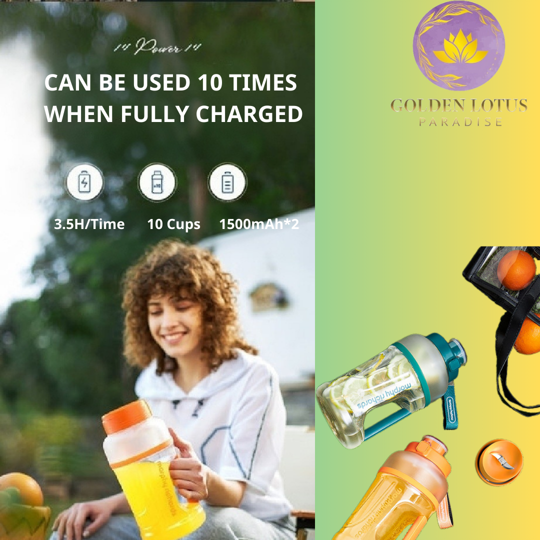 1000ml Portable USB Blender Bottle