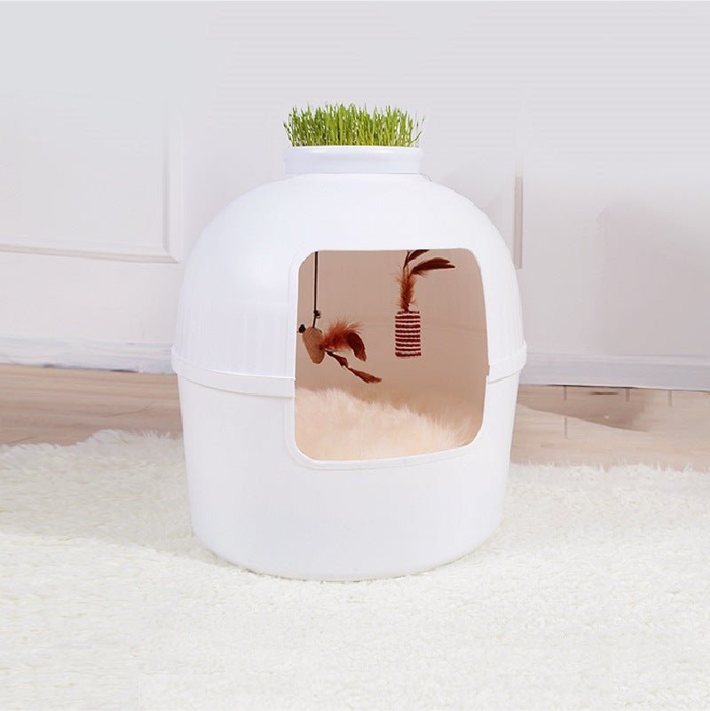 Green Plant Cat Nest