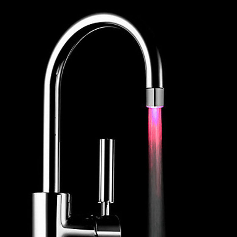 Color-Changing Temperature Faucet Led Light