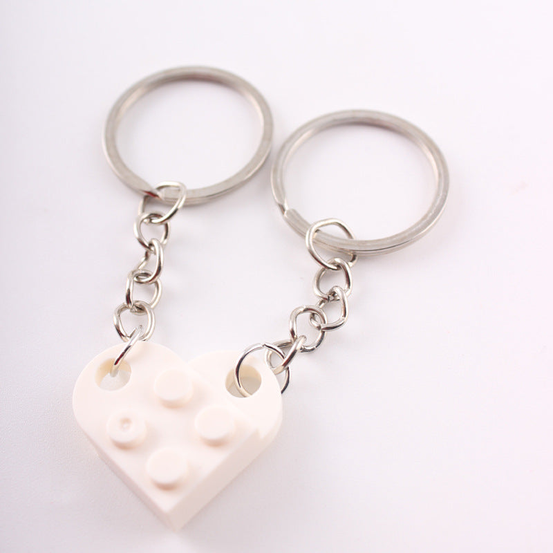 💕 Love Building Blocks Keychain