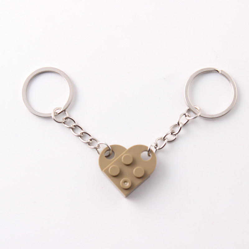 💕 Love Building Blocks Keychain