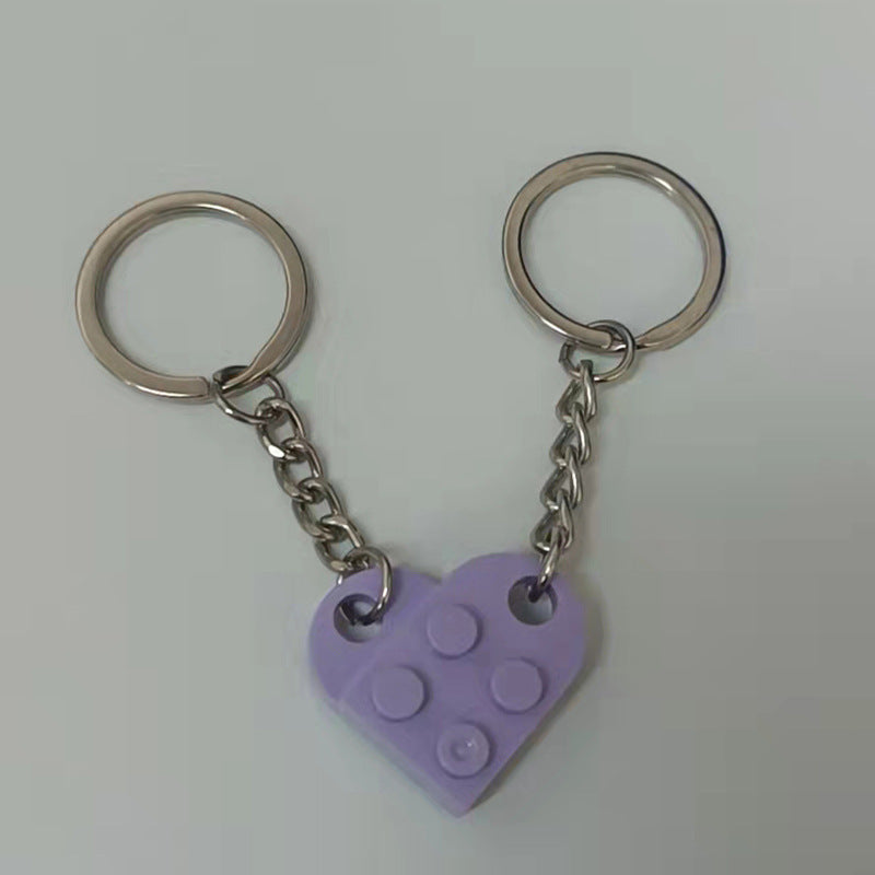 💕 Love Building Blocks Keychain