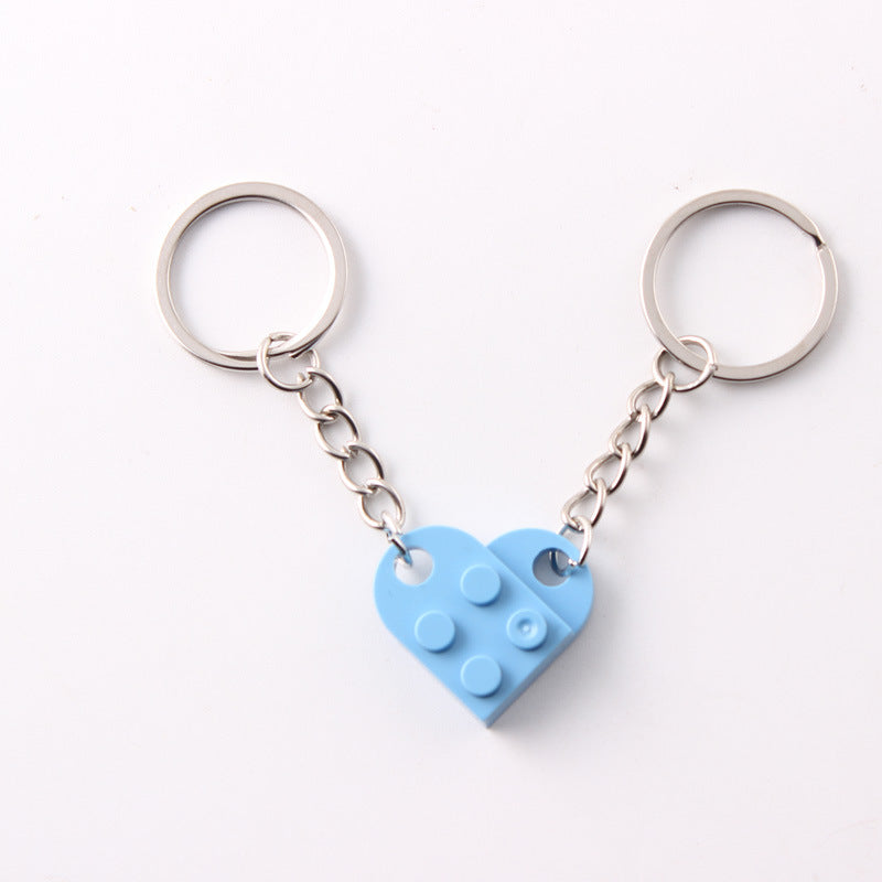 💕 Love Building Blocks Keychain