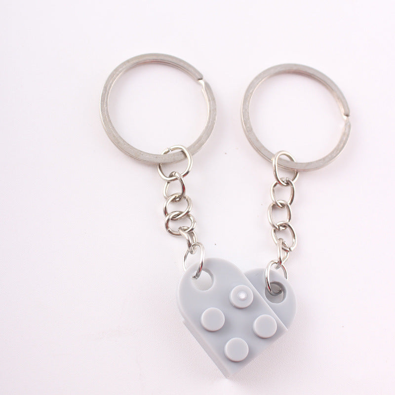 💕 Love Building Blocks Keychain