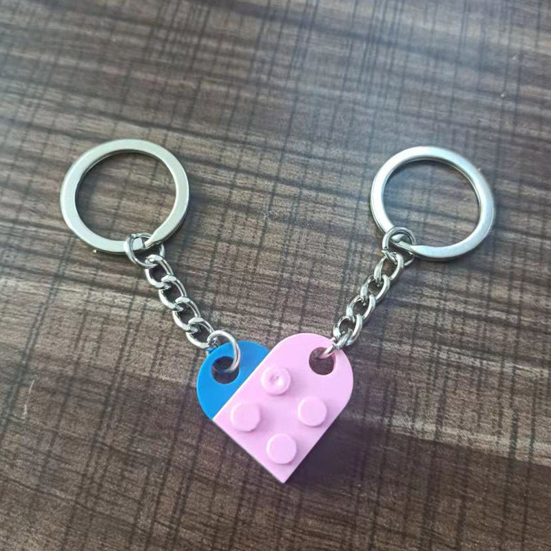 💕 Love Building Blocks Keychain