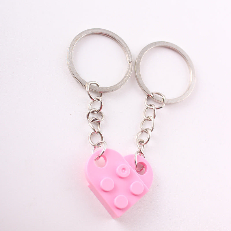 💕 Love Building Blocks Keychain