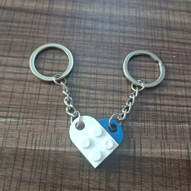 💕 Love Building Blocks Keychain