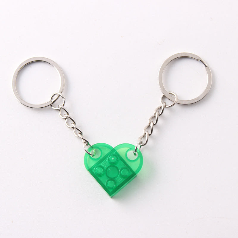 💕 Love Building Blocks Keychain