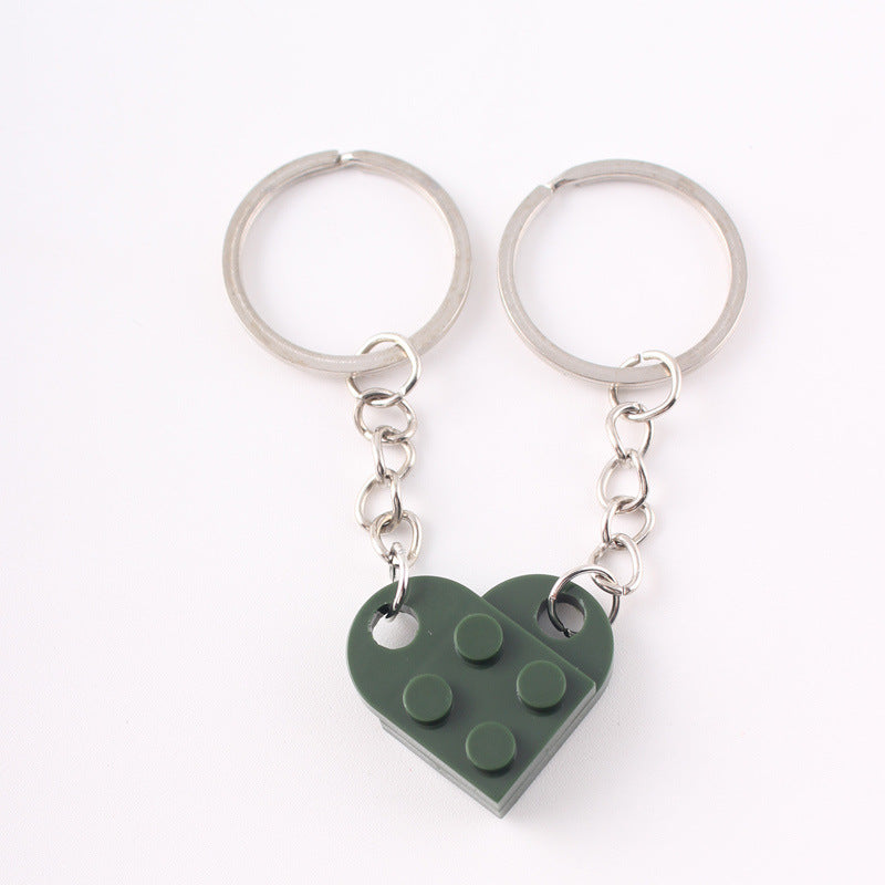 💕 Love Building Blocks Keychain