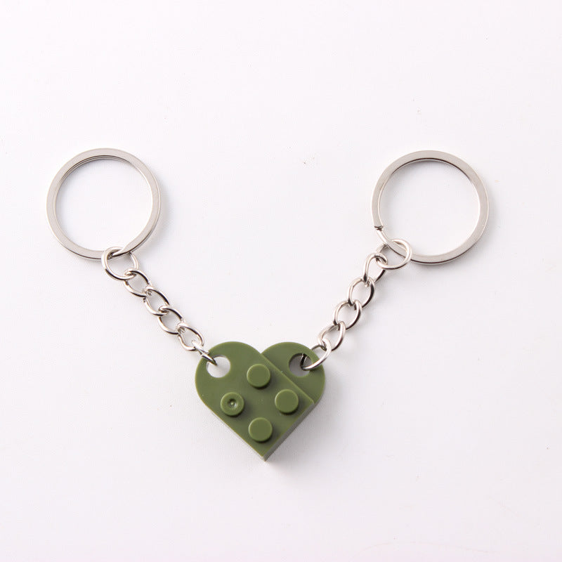 💕 Love Building Blocks Keychain