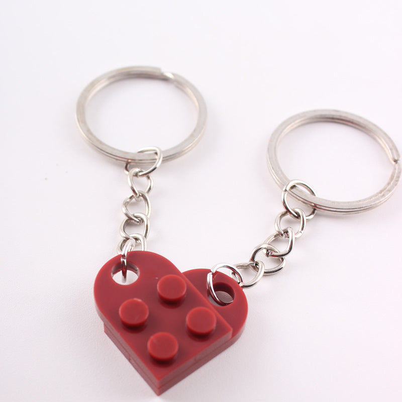 💕 Love Building Blocks Keychain