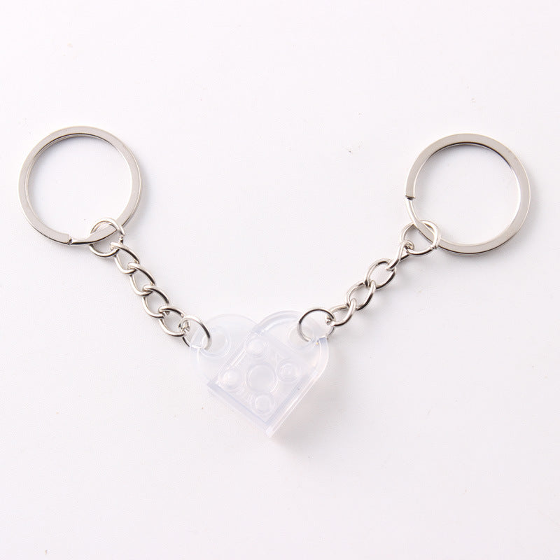 💕 Love Building Blocks Keychain
