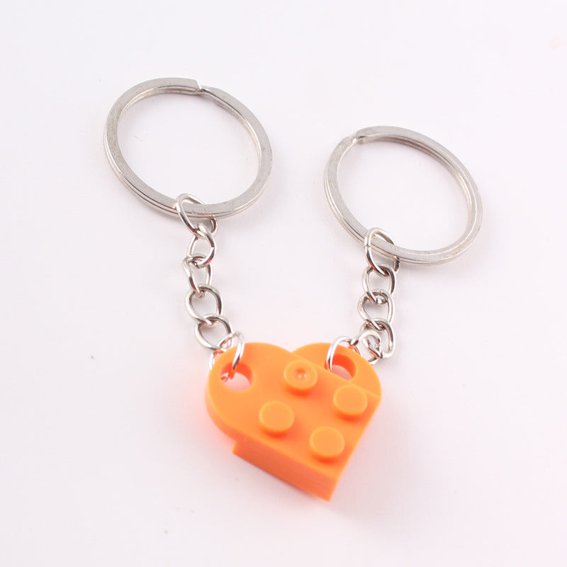 💕 Love Building Blocks Keychain