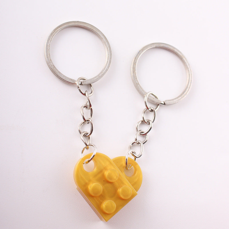 💕 Love Building Blocks Keychain