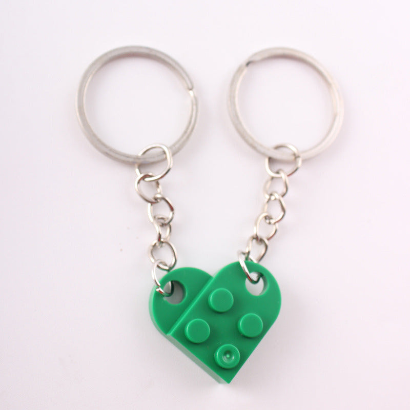 💕 Love Building Blocks Keychain