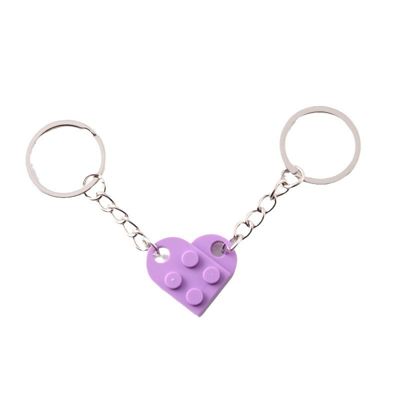 💕 Love Building Blocks Keychain