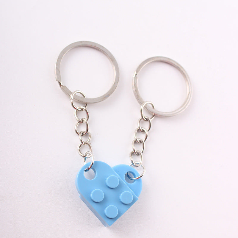 💕 Love Building Blocks Keychain