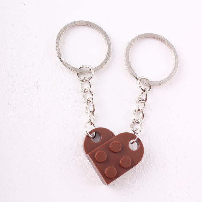 💕 Love Building Blocks Keychain