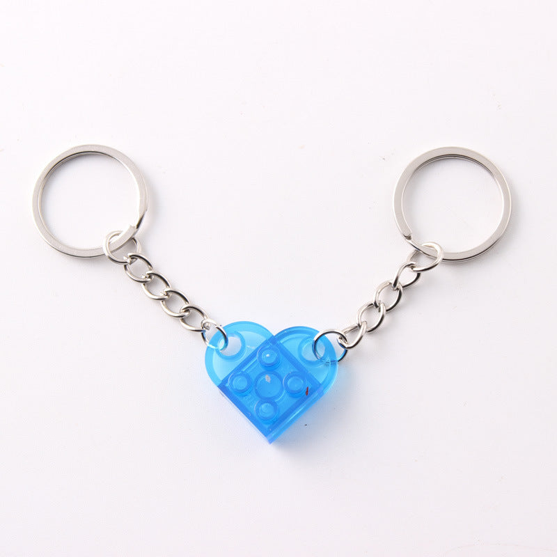 💕 Love Building Blocks Keychain