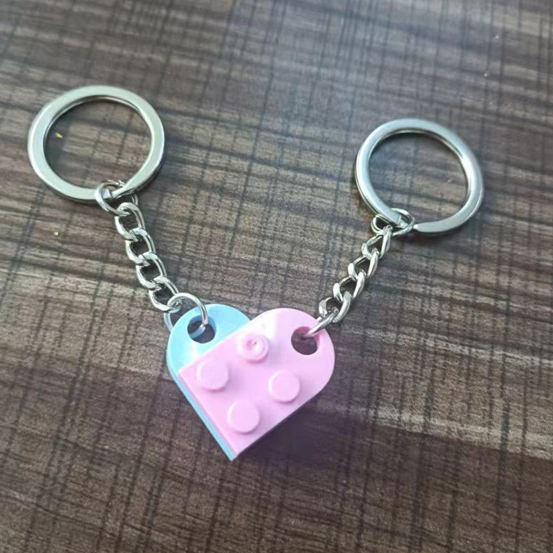 💕 Love Building Blocks Keychain