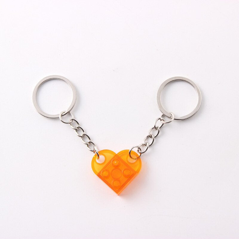 💕 Love Building Blocks Keychain