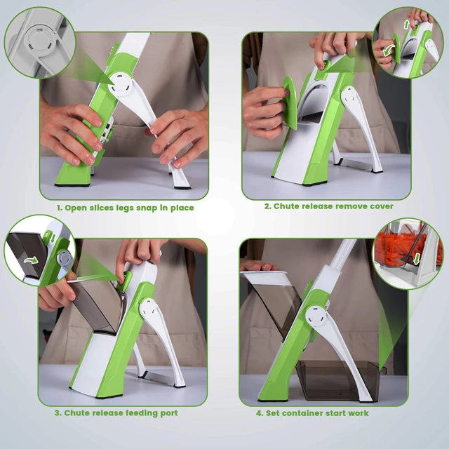 Multi-Function Vegetables 🍆 🥒 Cutter