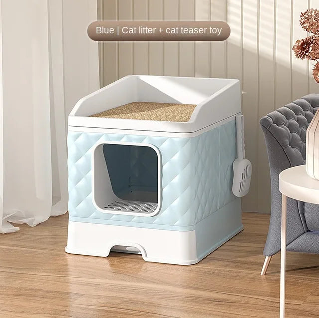Cat Litter Sandbox House