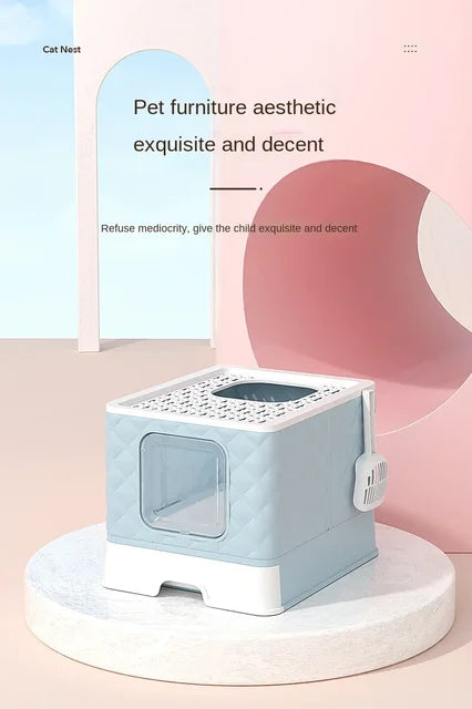Cat Litter Sandbox House