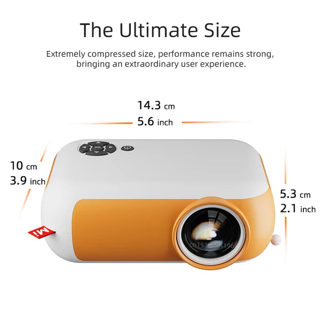 A10 Mini Projector HD 1080p