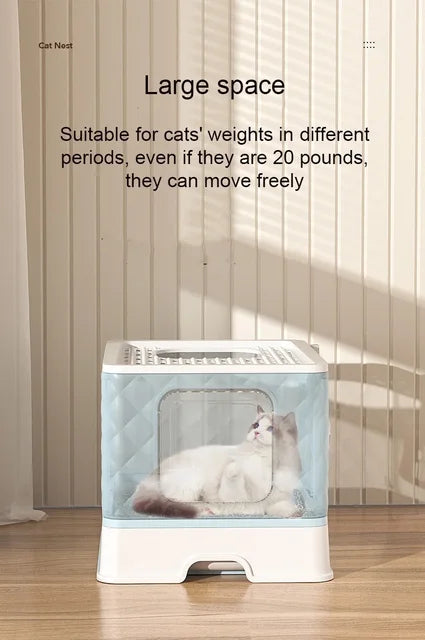 Cat Litter Sandbox House