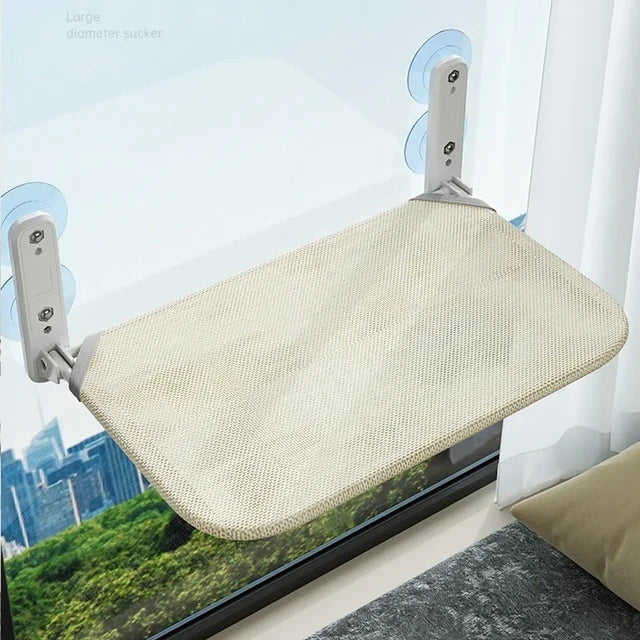 New Foldable Suction Cup Cat Hammock