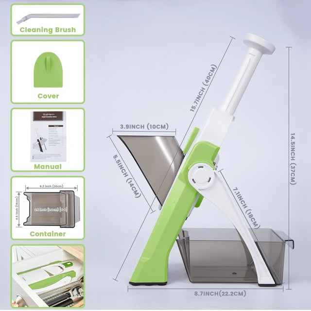 Multi-Function Vegetables 🍆 🥒 Cutter