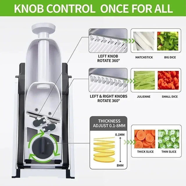 Multi-Function Vegetables 🍆 🥒 Cutter