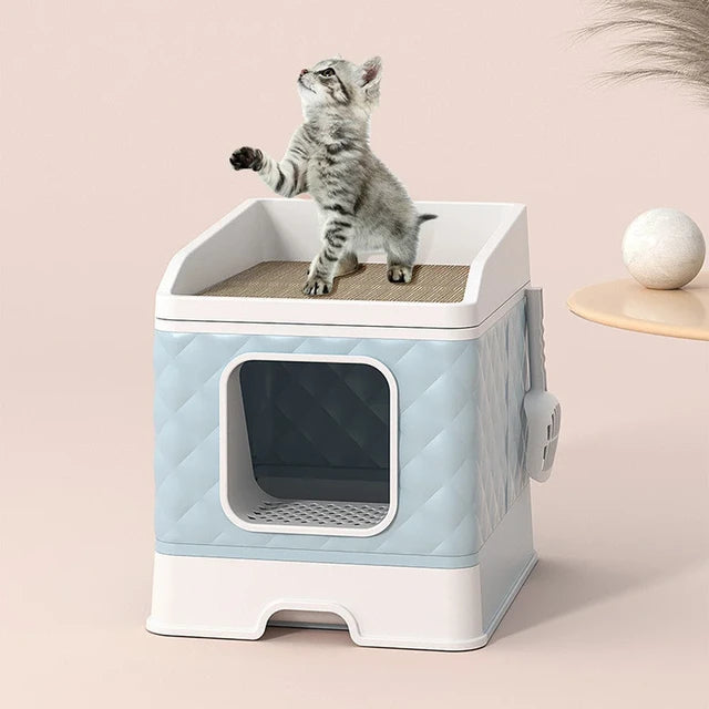 Cat Litter Sandbox House