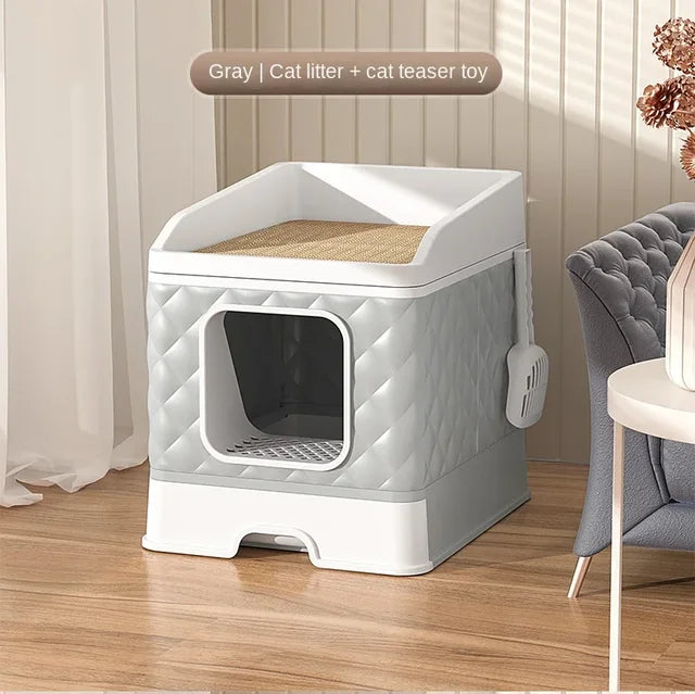 Cat Litter Sandbox House