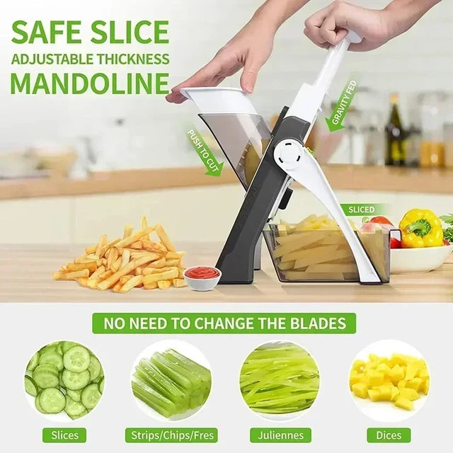 Multi-Function Vegetables 🍆 🥒 Cutter