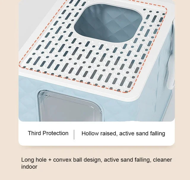 Cat Litter Sandbox House