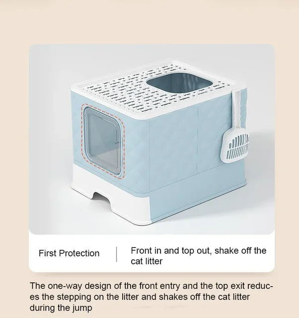 Cat Litter Sandbox House