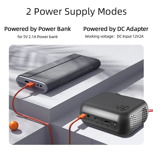 A10 Mini Projector HD 1080p