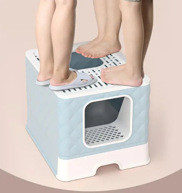 Cat Litter Sandbox House