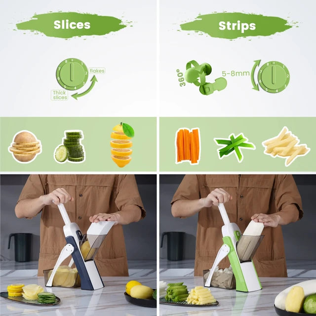 Multi-Function Vegetables 🍆 🥒 Cutter