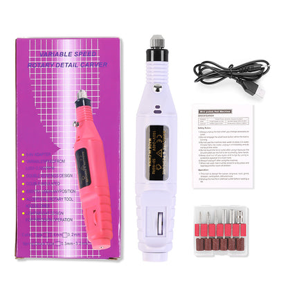 USB Nail 💅 Drill Manicure Set