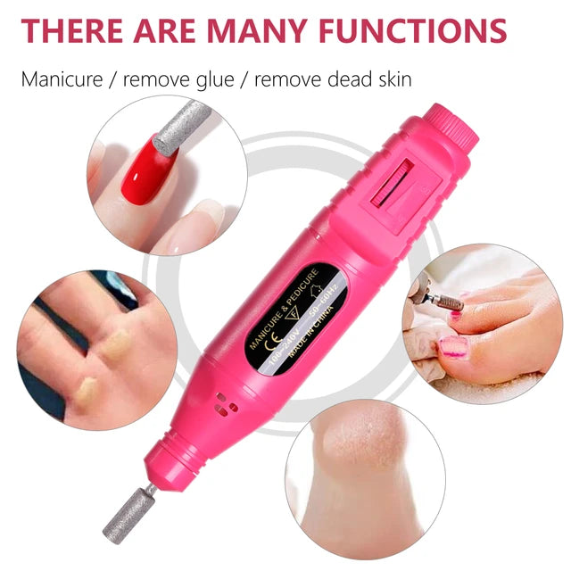 USB Nail 💅 Drill Manicure Set