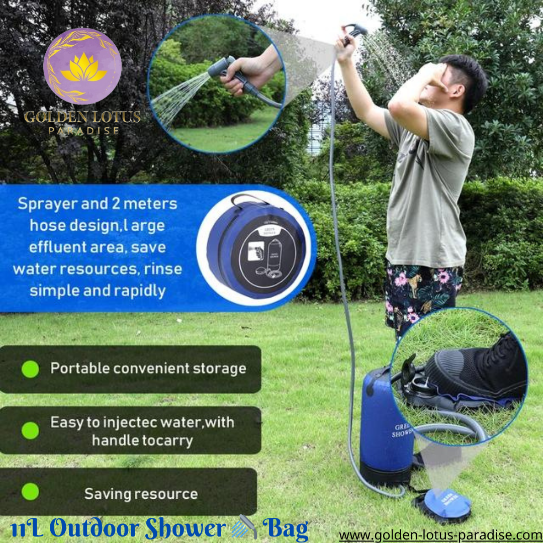 11L Outdoor Shower 🚿 Bag